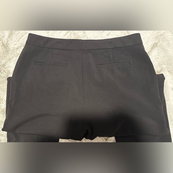 BCBGMaxAzria BLACK ELLIOT STRAIGHT LEG TROUSERS Size 6 - Picture 15 of 15